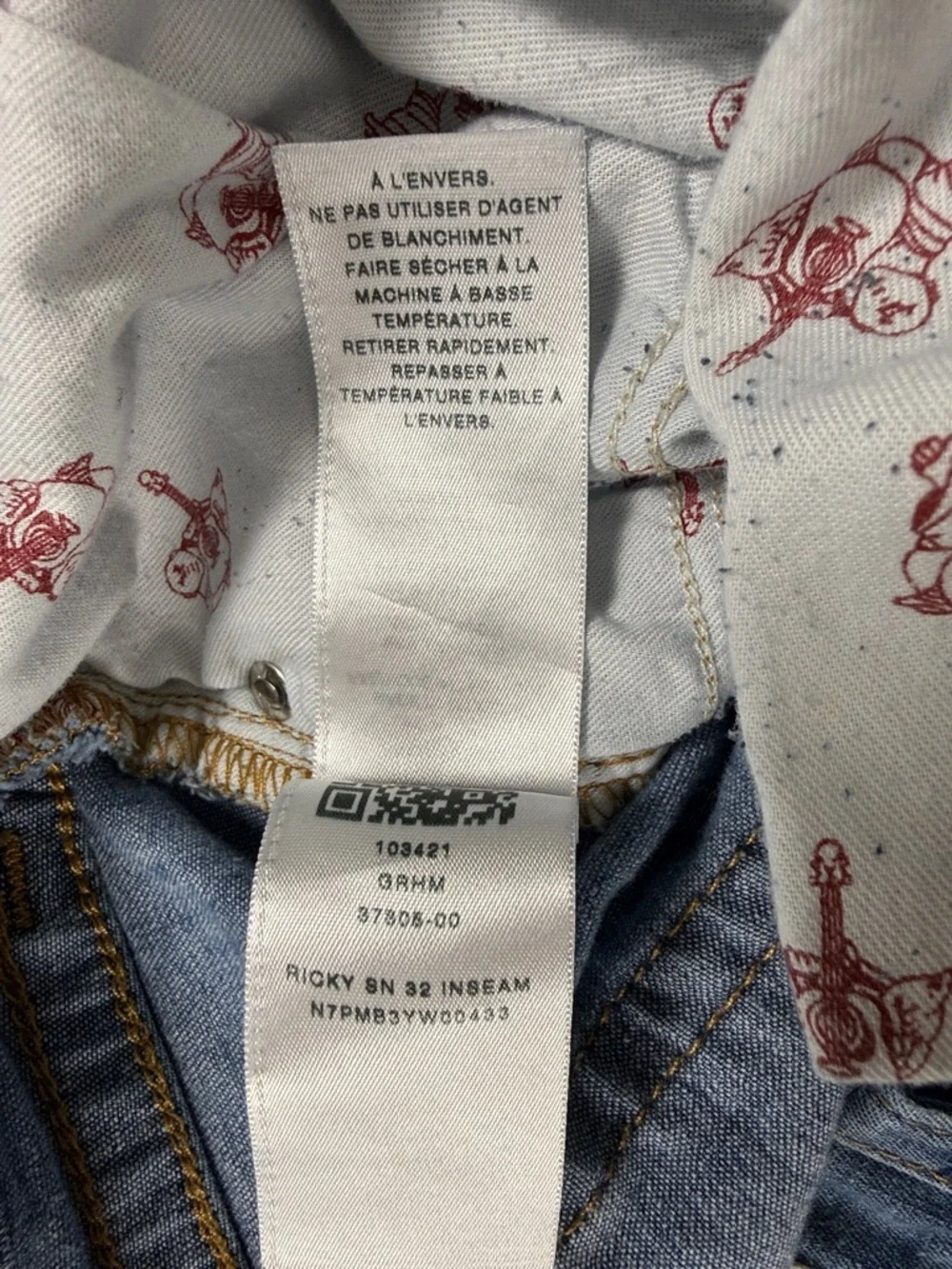 True Religion Ricky Jeans Mens 40x31 Relaxed Straight Medium Wash Stretch Denim